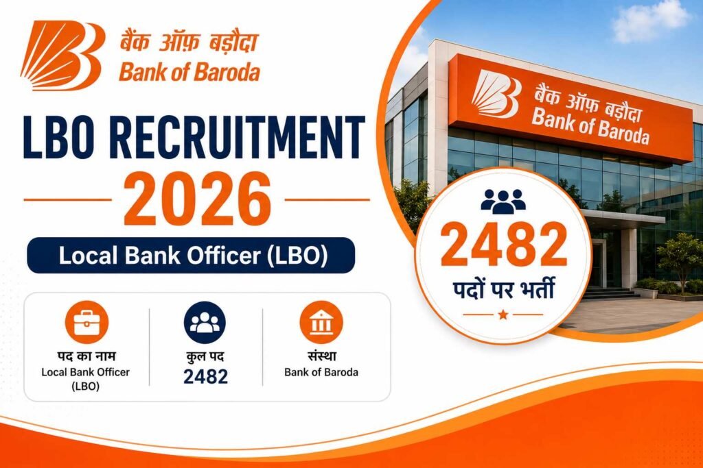 Bank of Baroda LBO Recruitment Image